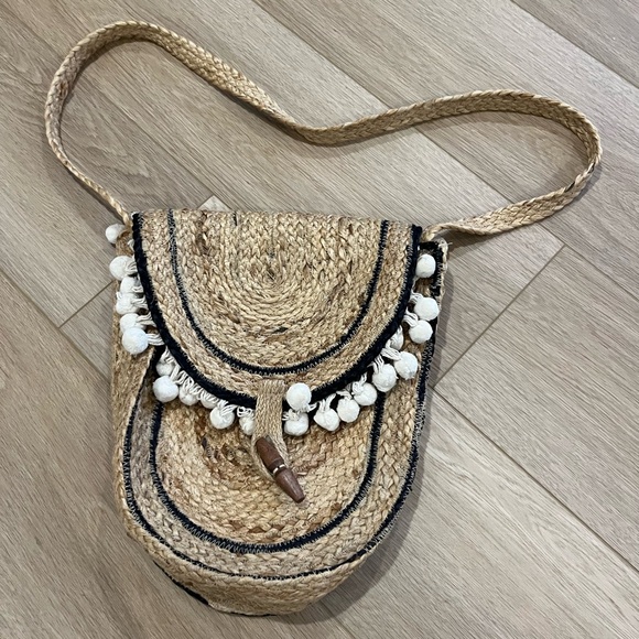 World Market Jute Beach Bag - Picture 3 of 11